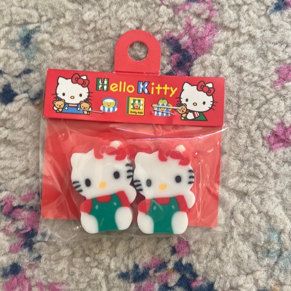 Sanrio Office Hello Kitty Vintage Eraser Pack Poshmark